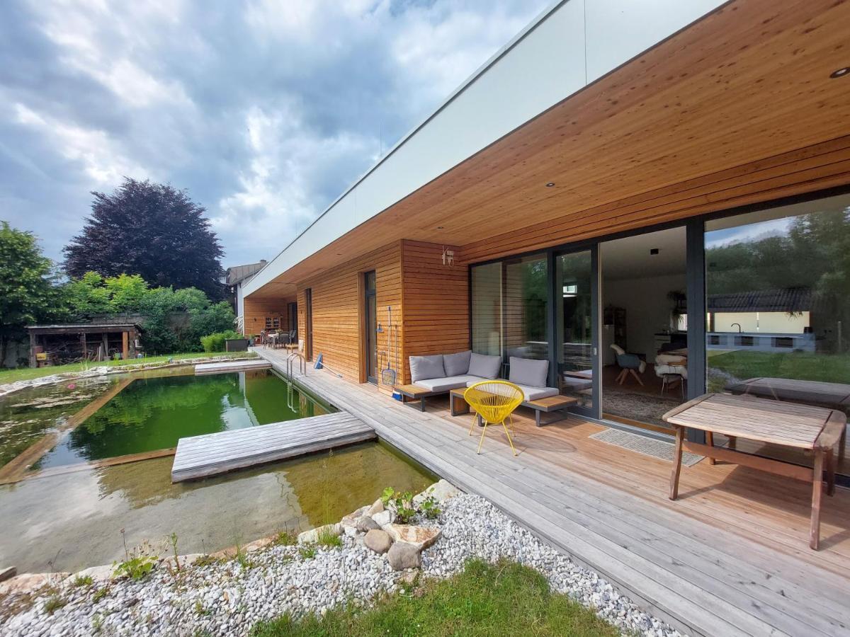 Appartement Am Teich Hainfeld Exterior foto